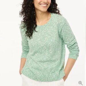 J. Crew Crewneck Seaweed Green Women's Beach Sweater XXS